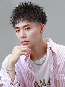 リップス 横浜(LIPPS) ツイストパーマ×ダウンバングショート