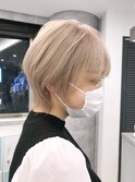 ハイトーンカラー/ホワイトブロンド/グレージュ/デザインカラー