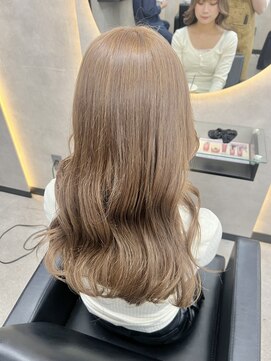 ルノン シェリー(LUNON cheliy) 暗めカラーグランマッシュデザインカラーフェイスフレーミング