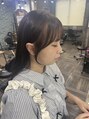 ラフィス ヘアー リノ 三宮店(La fith hair lino) 前髪から繋がるサイドバングを是非◎