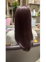 ヘアーズファイン(hair's fine)&nbsp;ブリーチなしココアブラウンミディアム◎美髪レイヤーカット小顔