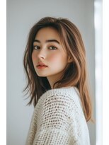 ヘアサロン エヌ 銀座(hair salon N) ロングハッシュカット髪質改善白髪染め20代30代40代銀座東銀座