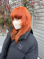 セイル(Sail) フレイムオレンジウルフデザインカラー