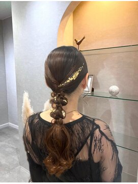 カラークチュール(Color Couture) 編みおろし/タイト編みおろし/まとめ髪アレンジ