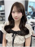 上品韓国ヘアチョコレートベージュ