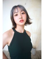 アール 北千住店(ar) 星野指名限定/外ハネボブ/グレーカラー/ 北千住