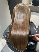 ルナス 福岡天神(LUNAS) 【髪質改善カラー】マロンベージュ【大人ガーリー】