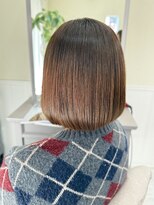 アップル(APPLE)&nbsp;Dr.縮毛矯正×切りっぱなしボブ