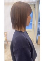 Anree 四条烏丸店 ショート/ボブ【3/1NEW OPEN（予定）】&nbsp;20代30代40代50代大人かわいい面長丸顔◎ぱつっとラインボブ
