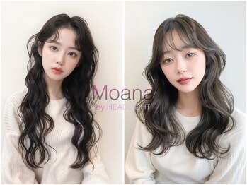 モアナ バイ ヘッドライト 西葛西店(Moana by HEADLIGHT)の写真/最旬韓国風パーマ!トレンドのコテ巻き風で、いつものスタイルを劇的にアップデート☆
