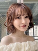 ミンクスリッカ 表参道(MINX RICCa)&nbsp;ボブに飽きた方へ顔周りにちょこっとレイヤーで動きのあるボブ