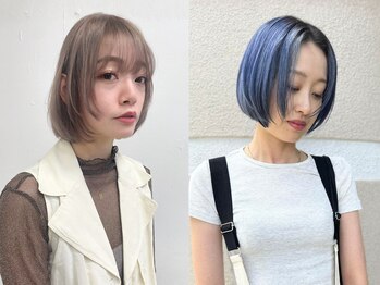 ノア(NOA by KENJE)の写真/【小顔似合わせカット】トレンドヘアをご提案!シンプルだけど目が惹かれる独自の抜け感ヘアはNOAにお任せ♪