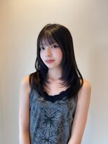 ポケット 郡山安積店(POCKET)&nbsp;ダークパープル/ナチュラルショート/夏のヘアアレンジ/郡山