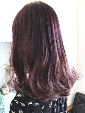 イルミナカラーピンクバイオレット L ロイヤルヘアー Royal Hair のヘアカタログ ホットペッパービューティー