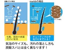 マイナスの電荷の吸着力で細部の汚れまで除去♪