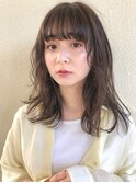 【田中智大】ミディアムレイヤー×シースルー厚めバング