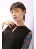 #セミウルフ#ベリーショート#グレージュ