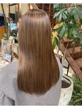 ビハツヤ(BIHATSU-YA) ミルクティーブラウン