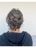 ふわふわヘアアレンジ