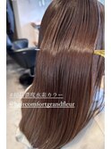 髪質改善・超高濃度水素カラー　３