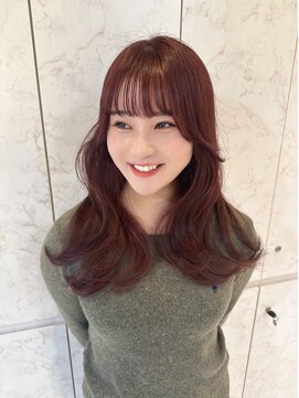 シックスバイギンザロンド 名古屋(six by ginza Lond) 赤みピンクカラー