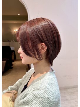 レイラバイアフロート 吉祥寺(Lila by afloat) 小顔ナチュラルショート20代30代40代くびレイヤーショート