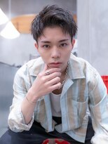 ハバナ 渋谷(HAVANA)&nbsp;メンズスパイキーショートハイトーンカラー刈り上げ短髪