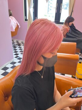 どぅ～す 梅田店 ラベンダーアッシュヘア