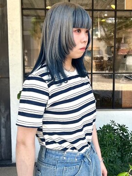 モク 京都北白川店(MOK) 【アンブレラカラー】２トーンでデザイン感を