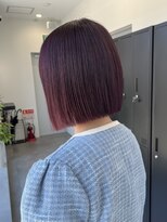 ゴウトゥデイシェアサロン 町田店(GO TODAY SHAiRE SALON)&nbsp;ボルドー×ボブ【町田】