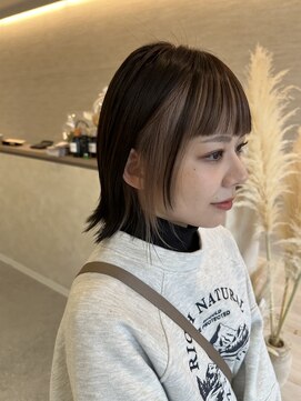 サロンドディバース(Salon de DIVERSE) 顔周りインナーカラー