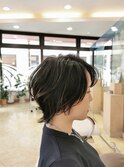 大人ショート/骨格補正カット/20代/30代/40代