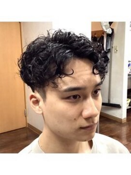 コダマ 新大塚店(KODAMA) メンズツーブロックパーマスタイル