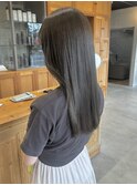 ロング×オリーブカラー