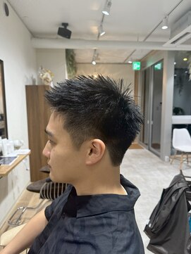 エスト 幕張本郷(est.) ベリーショート/ダークアッシュ/ニュアンスパーマ/韓国マッシュ