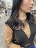 カット+インナーカラー+全体カラー+髪質改善4Stepトリートメント
