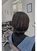 外ハネボブ/ショートレイヤー/ボブレイヤー/30代40代50代