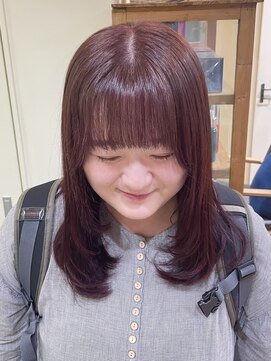 リュンヌ(Lune) 【ブリーチなしダブルカラー】ピンクラベンダー