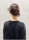 ヘアセット/セット/アレンジ/ヘアアレンジ/結婚式アレンジ