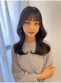 韓国レイヤー/ダークブラウン/艶髪