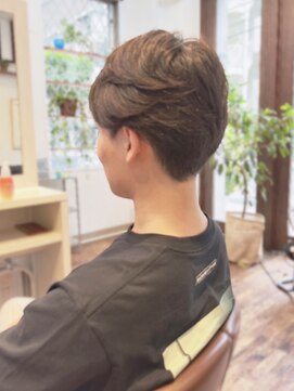 ランデ(RANDE) men'sメンズカットツーブロビジネス大人マッシュ30代40代50代