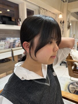 ラボヌール ヘアー エクラ(La Bonheur hair eclat) 《結んでもおろしてもかわいいお顔まわり》