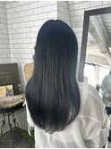 【広島韓国ヘア】韓国レイヤーカット×ブルーカラー！
