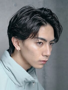 バイフィフス 原宿/表参道(by fifth) フェザーショートフェザーパーマスパイラルパーマセンターパート