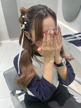 アールプラス 新宿(ar+) 【リボンハーフツイン】