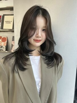 ペレ アネックス 大阪梅田茶屋町店(PELE ANNEX) くびれヘア/アプリコットオレンジ/夏のヘアアレンジ/梅田