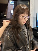 ノラ ヘアーサロン(NORA HAIR SALON) 【大久保】ブリーチなしこっくりブラウンカラー