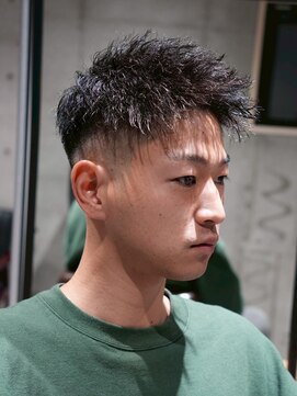 メッツ 原宿(METS) MEN'S/ツイスパ×スキンフェード/短髪/スキンフェード