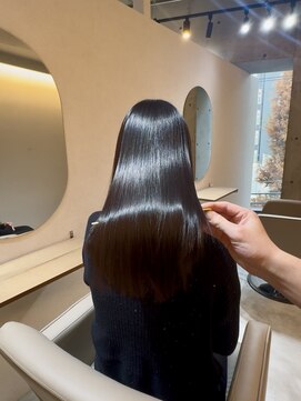 縮毛矯正/髪質改善ストレート/トリートメント/美髪矯正/