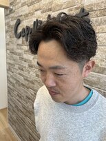 カペリ デ アーテ(Capelli di arte)&nbsp;メンズパーマ/センターパート/メンズカット